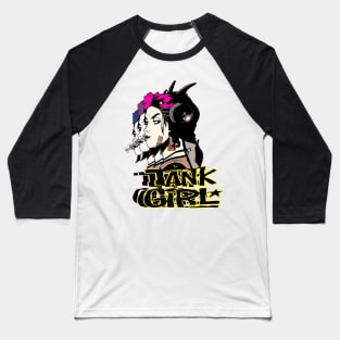 Tank girl t-shirt Baseball T-Shirt